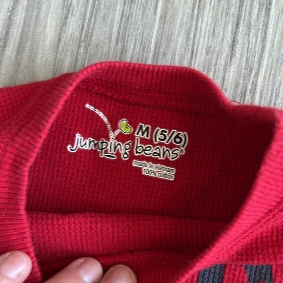 Hoop Finals Thermal Graphic Tee Long Sleeve Size 5/6 - Picture 3 of 4